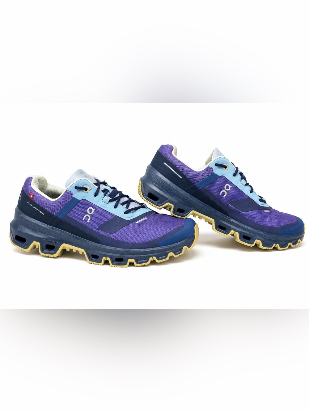 On Cloudventure Waterproof Trail Running Shoes Blue Purple Women’s 9 EU 40.5